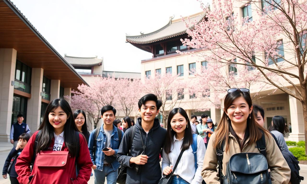 China campus and student life